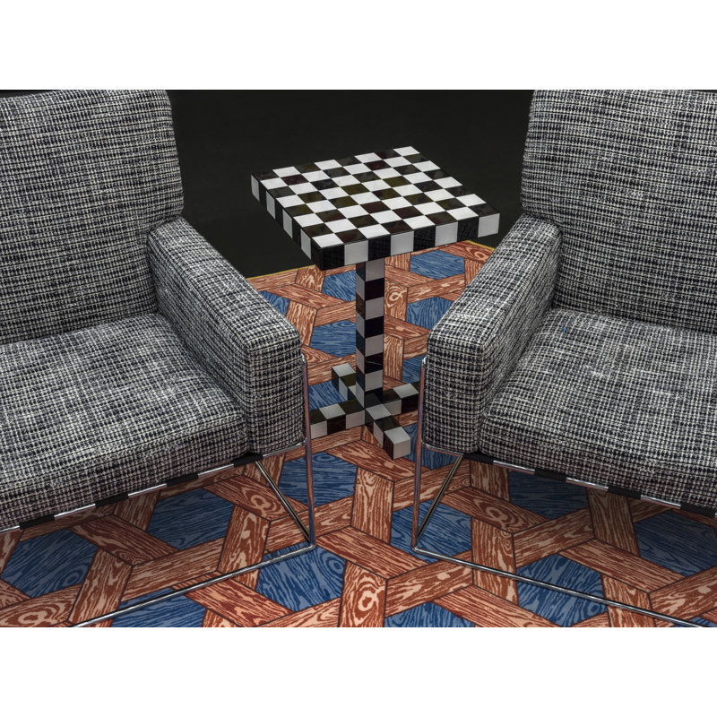Chess End Table