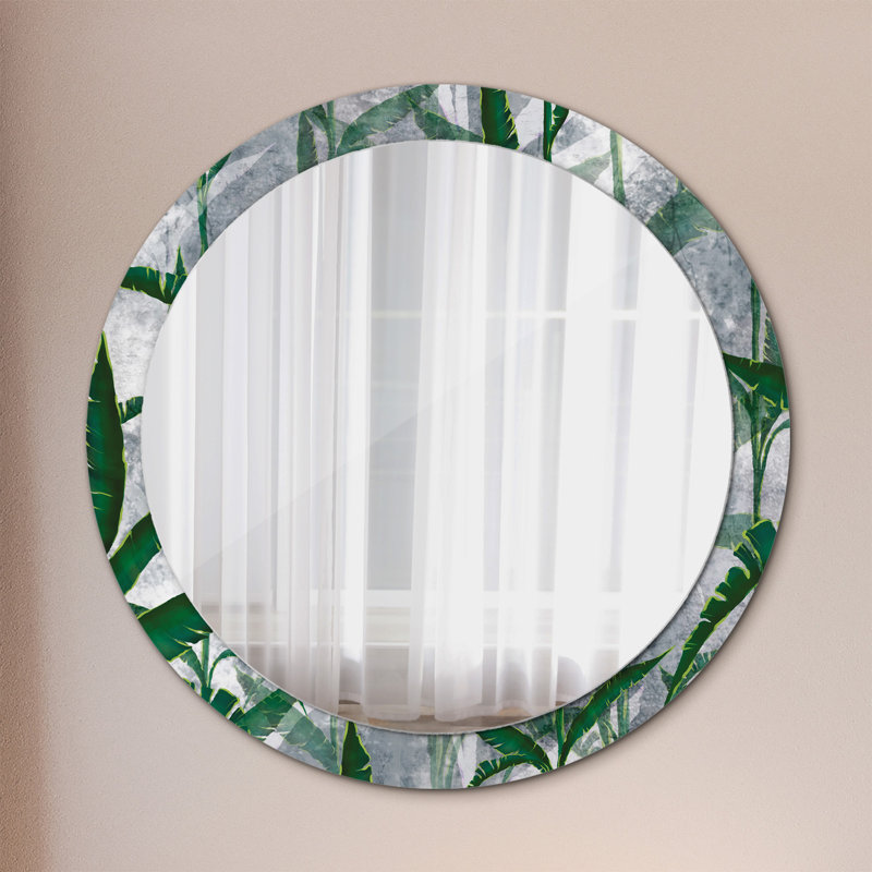 Huldar Glass Flat Wall Mirror