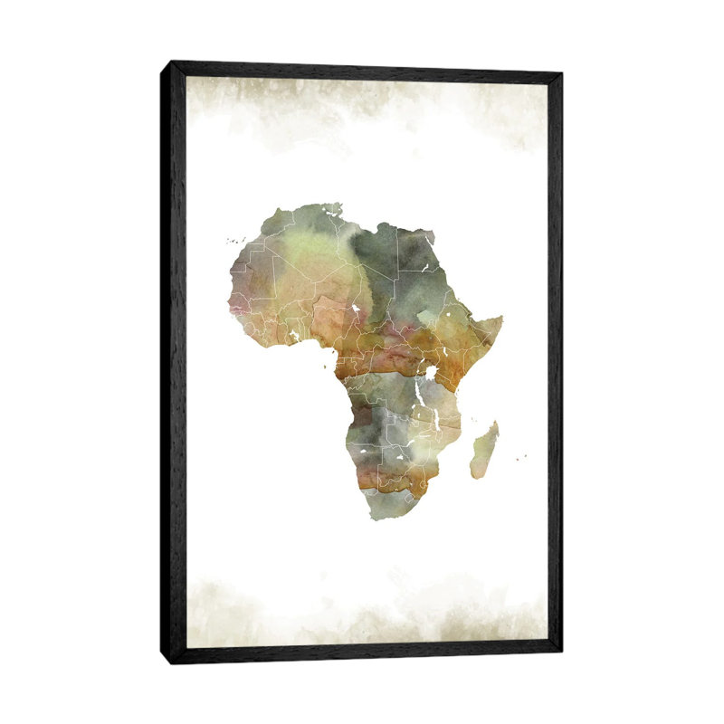 Print, Black Framed Canvas, 152.5 cm H x 101.5 cm W