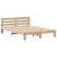Bed Frame Without Mattress 140X190 Cm Solid Wood Pine-762677209-762677204