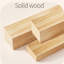Rubber wood ripple dining table-2011829072
