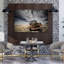 Rusty Truck Dramatic Sky Classic Dramatic Retro Landscape Nature Wall Art Print 1 Piece Wrapped Canvas Wall Art-1691980310