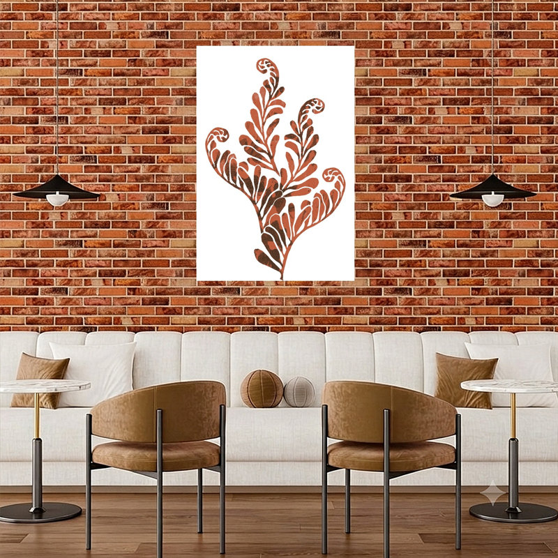 Fougère botanique terrestre, 48" H x 32" W