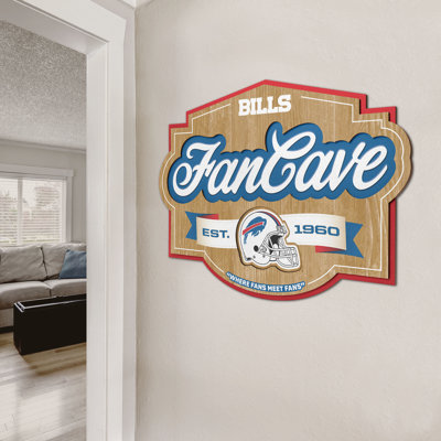 NFL Fan Cave Sign