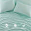 4 pièces pour grand lit, 100% molleton, ultra doux, confortable, boulochage, lavable à la machine, drap plat, taies d'oreiller ajustées, matelas de 16 po