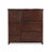 Nut-brown Solid Wood Shoe Storage Bench-584750545
