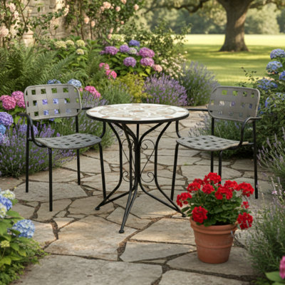 2 - Person Patio Dining Set with Round Table