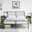 Lars 34.5cm W Steel Bedside Table-1507519683