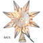 10-Light 8 Point Capiz Star Tree Topper