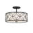 Baileyann 4-Light Ceiling Light In Matte Black-70337263