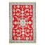 Mahima Wool Oriental Area Rug in Red