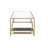 Maxton Glass Top Single Coffee Table