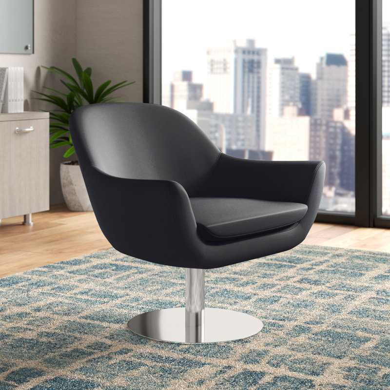 Chaise de réception Tiyren, Noir