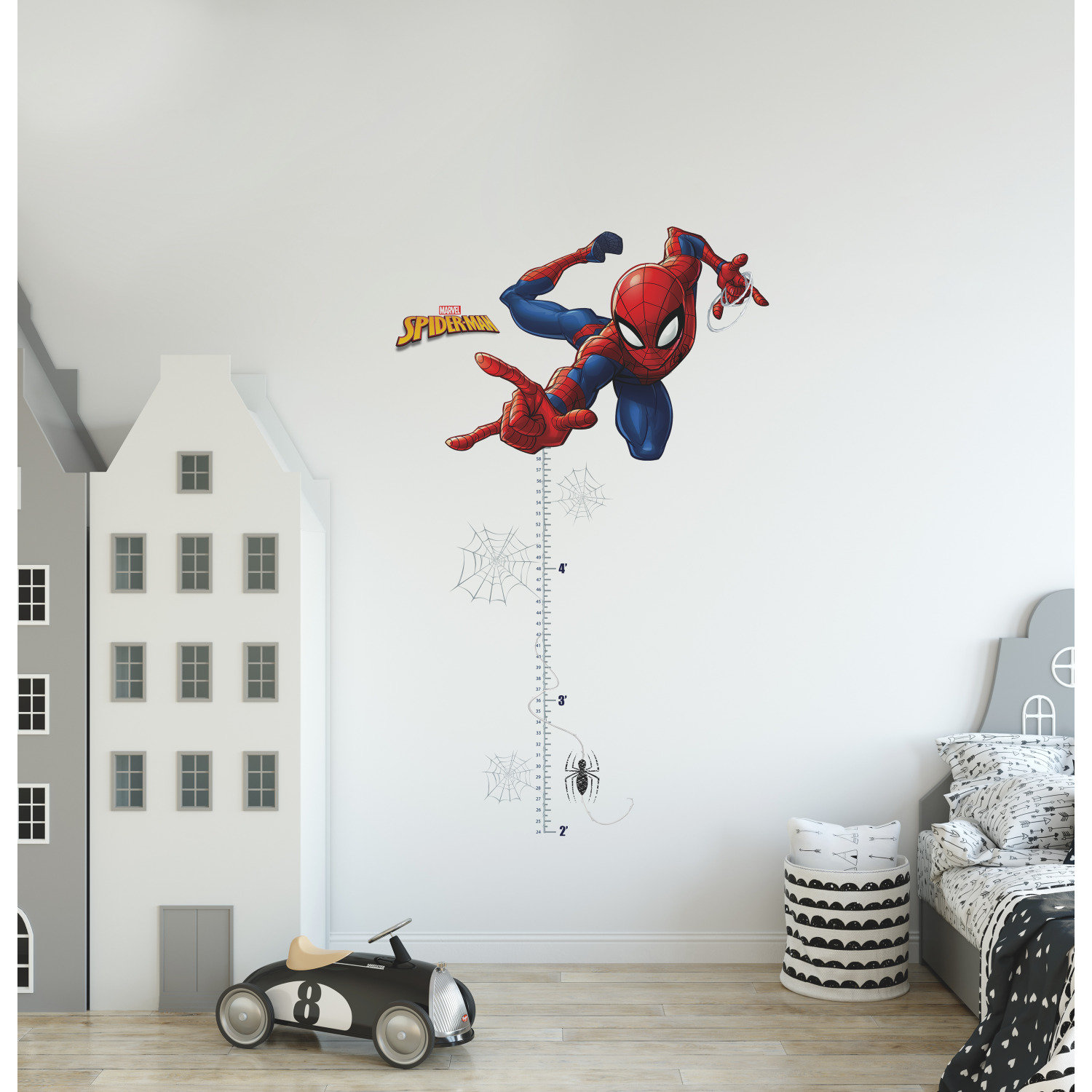 RoomMates Spidey & His Amazing Friends Peel & Stick Giant Wall Decals