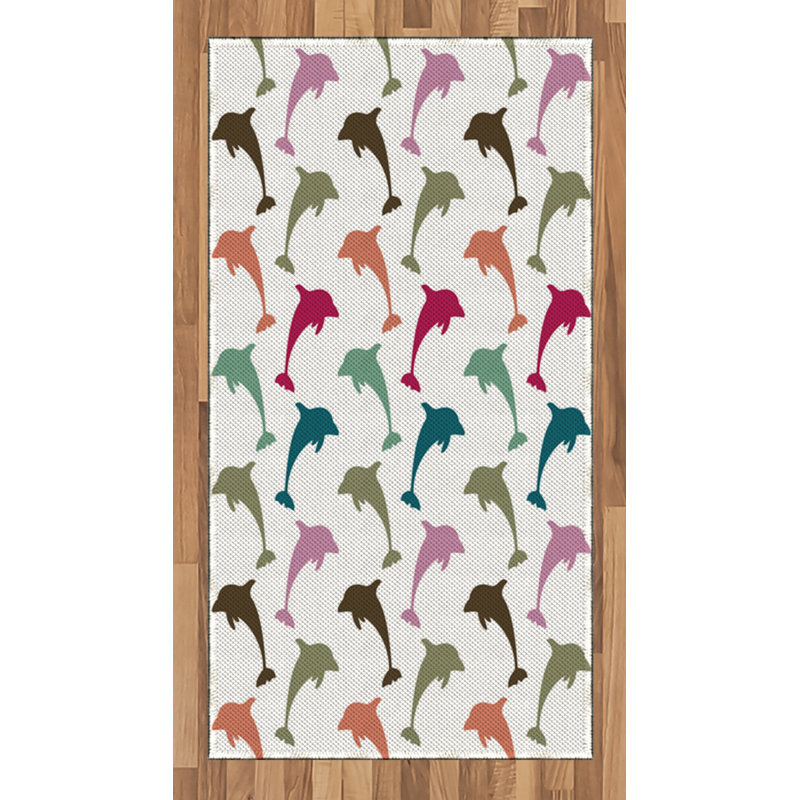 Animal High Density Long Fiber Poly Threads Decorative Area Rug Carpet, Rectangle 2'7" x 5'