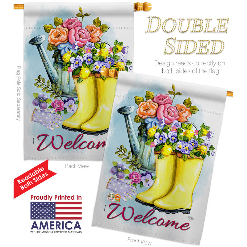 Drapeau de maison Spring Polyester