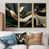 Gold Floater Framed Canvas