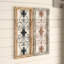 Ensemble de décoration murale en bois 2 pièces