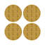 Vegan Leather Round Placemats-1606703686-1606703694