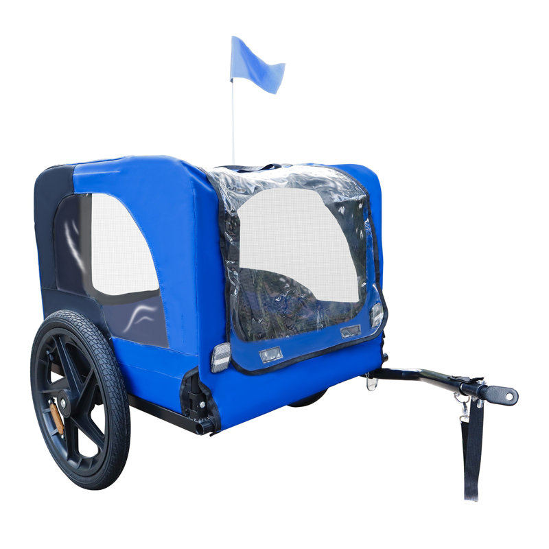 Chariot pour chien, Bleu