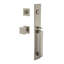 Viaggio Quadrato One-Piece Handleset With D Grip And Quadrato Rosette With Quadrato Knob-1302304059-1302304063