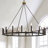 Adriana 47" W 16-Light Dimmable Wagon Wheel Chandelier with Sloped Ceiling Adapter-1157561444