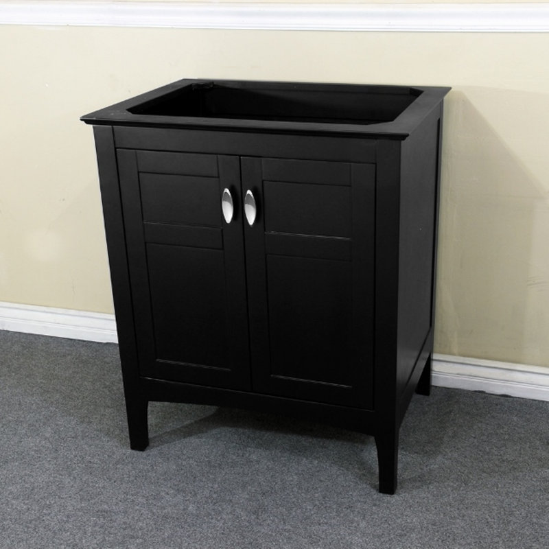 Base de meuble-lavabo simple 29 po seulement, Espresso