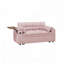 Canapé-lit en chenille avec accoudoirs de rangement, port USB, table d'appoint-894264674