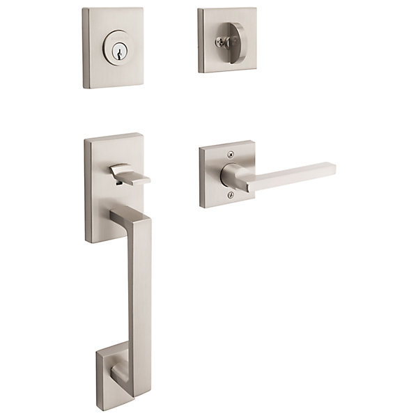 La Jolla Entry Set, Lifetime Satin Brass