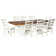 Marlar 8 - Person Extendable Trestle Dining Set