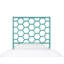 Honeycomb Wicker/Rattan Open-Frame Headboard-22972338-23007636