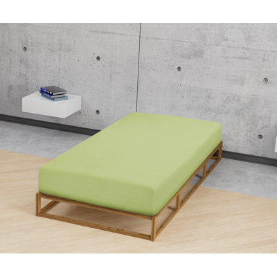 Bellos 100% Cotton Jersey Knit Fitted Sheet