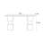 Modern simple style rectangular console table-679088001-679088003