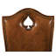Country Farmhouse Leather Dining Chair