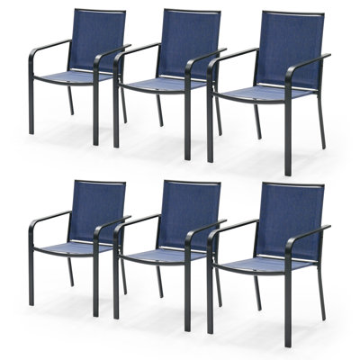 Outdoor Stacking Dining Chair (Set Of 6)