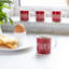 KitchenCraft 80ml Porcelain "Espresso Yourself" Espresso Cups