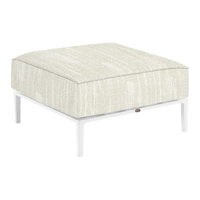 Repose-pieds Havana - noir, InsideOut® Rollo ‑ lin crème, No welt/Standard fill, Black
