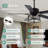 52in. Modern Crystal Ceiling Fan with Remote, Black 6-speed DC Motor Reversible Caged Ceiling Fan for Bedroom