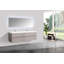 Ensemble de meuble-lavabo double mural 83,3 po Amreeta-1128675463