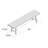 Testwuide Iron Outdoor Bench-1679531453