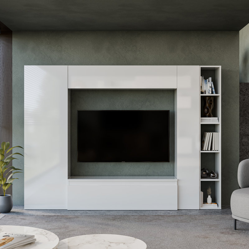 Evora Entertainment Centre, White