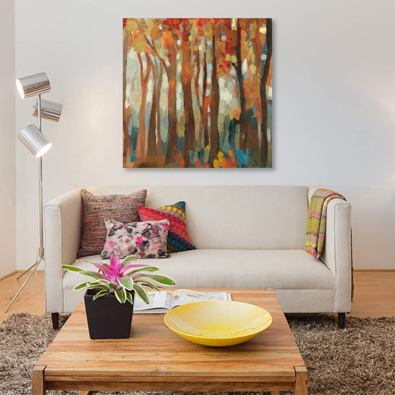« marble forest iii », reproduction sur toile, H 48 po x l 48 po x P 1,5 po