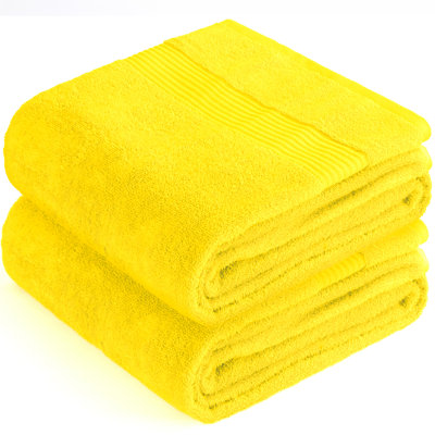 Grand drap de bain 100% coton 2 pièces Bekos Collection