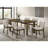 Brown Rectangular Wood Dining Table