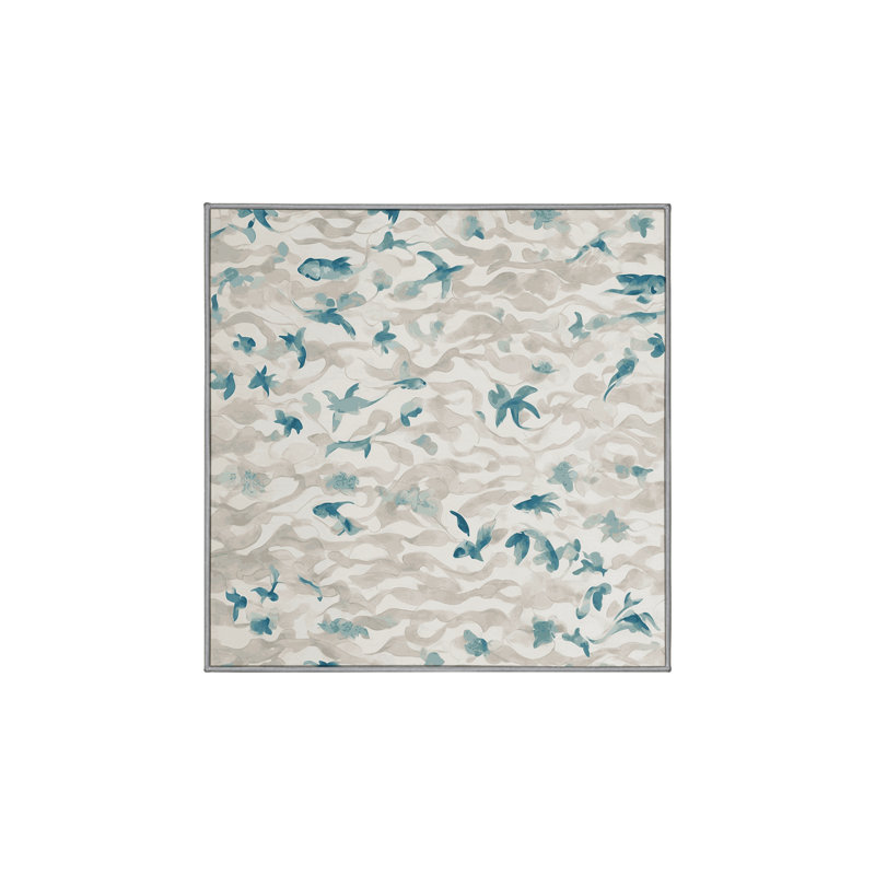 Tapis gris soyeux et moelleux, Rectangle 7 pi x 9 pi