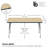 Laminate Adjustable Rectangle 6 Students Activity Table-124232035-124232038
