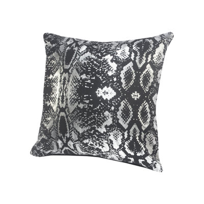 Allura Animal Print Cotton Throw Pillow