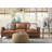 Burwell 89" Genuine Leather Square Arm Sofa