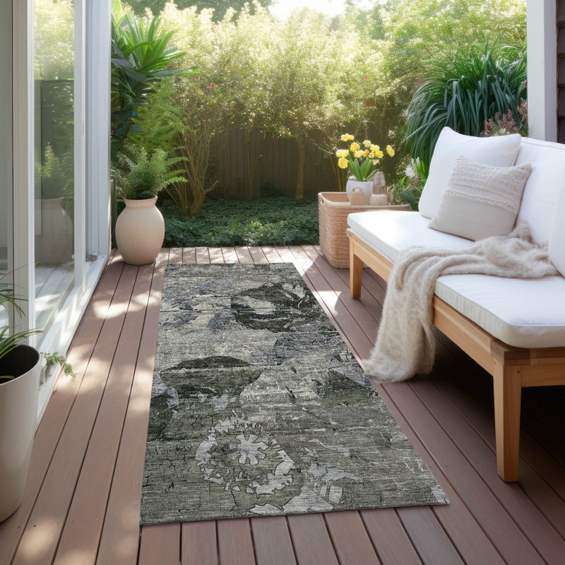 Tapis intérieur / extérieur Fordingbridge, Tapis de couloir 2 pi 3 po x 7 pi 6 po