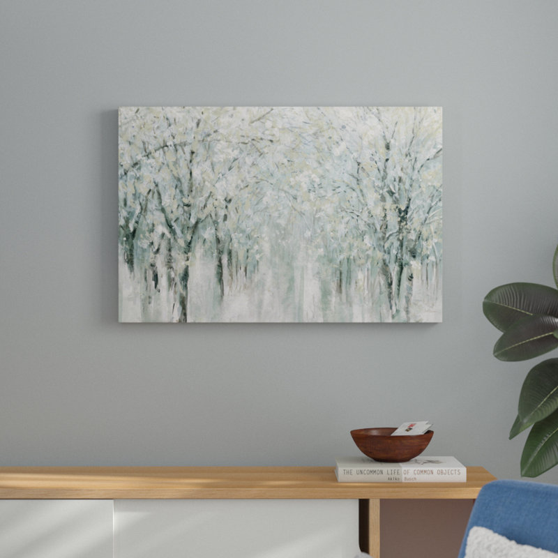 « trees fleuriing », impression sur toile